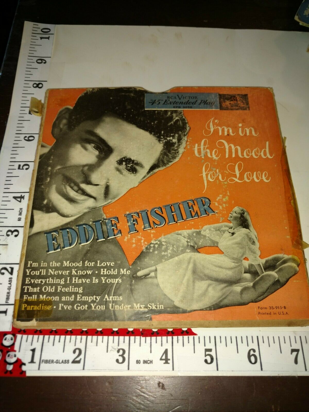 vintage records, Eddie Fisher, to records, cardboard sleeve