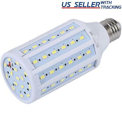 100W Equivalent LED Bulb 75-Chip Corn Light E26 1850lm 17W Cool Daylight 6000K