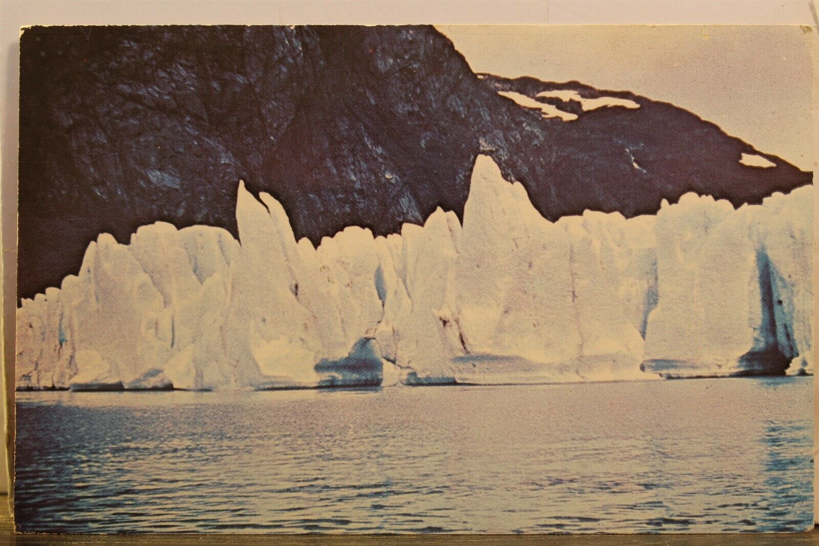 Alaska Ak Portage Glacier Iceberg Lake Postcard Old Vintage Card View Standard